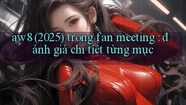 aw8 (2025) trong fan meeting đánh giá chi tiết từng mục