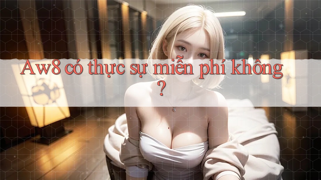 Aw8 có thực sự miễn phí không? Aw8 có thực sự miễn phí không?