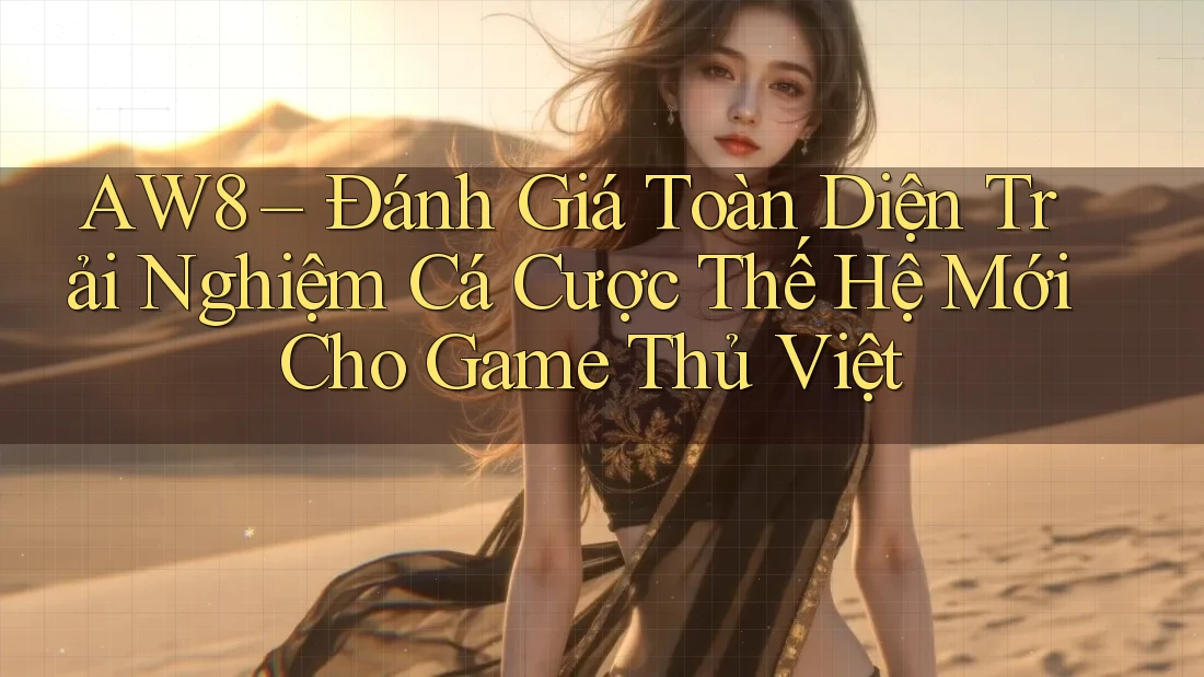 AW8 – Đánh Giá Toàn Diện Trải Nghiệm Cá Cược Thế Hệ Mới Cho Game Thủ Việt AW8 – Đánh Giá Toàn Diện Trải Nghiệm Cá Cược Thế Hệ Mới Cho Game Thủ Việt