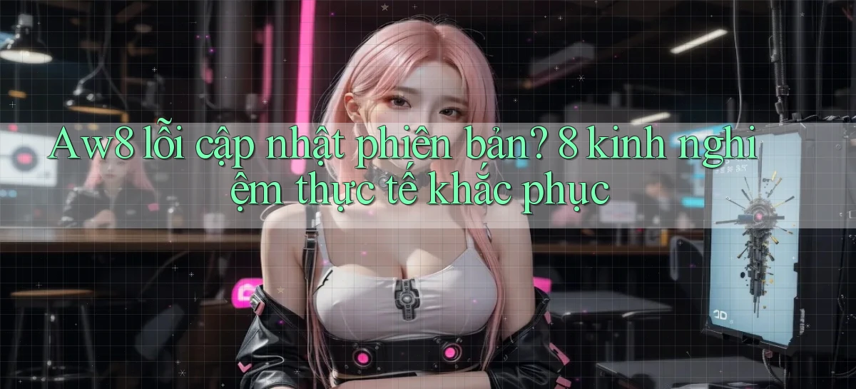 Aw8 lỗi cập nhật phiên bản 8 kinh nghiệm thực tế khắc phục