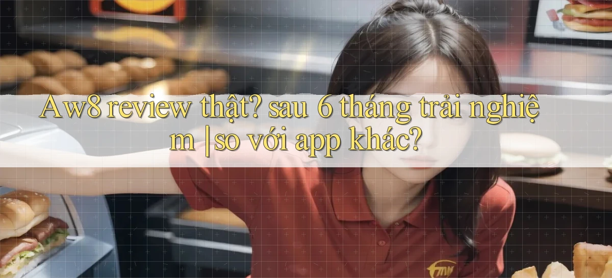 Aw8 review thật sau 6 tháng trải nghiệm so với app khác