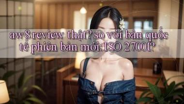 aw8 review thật so với bản quốc tế phiên bản mới ISO 27001
