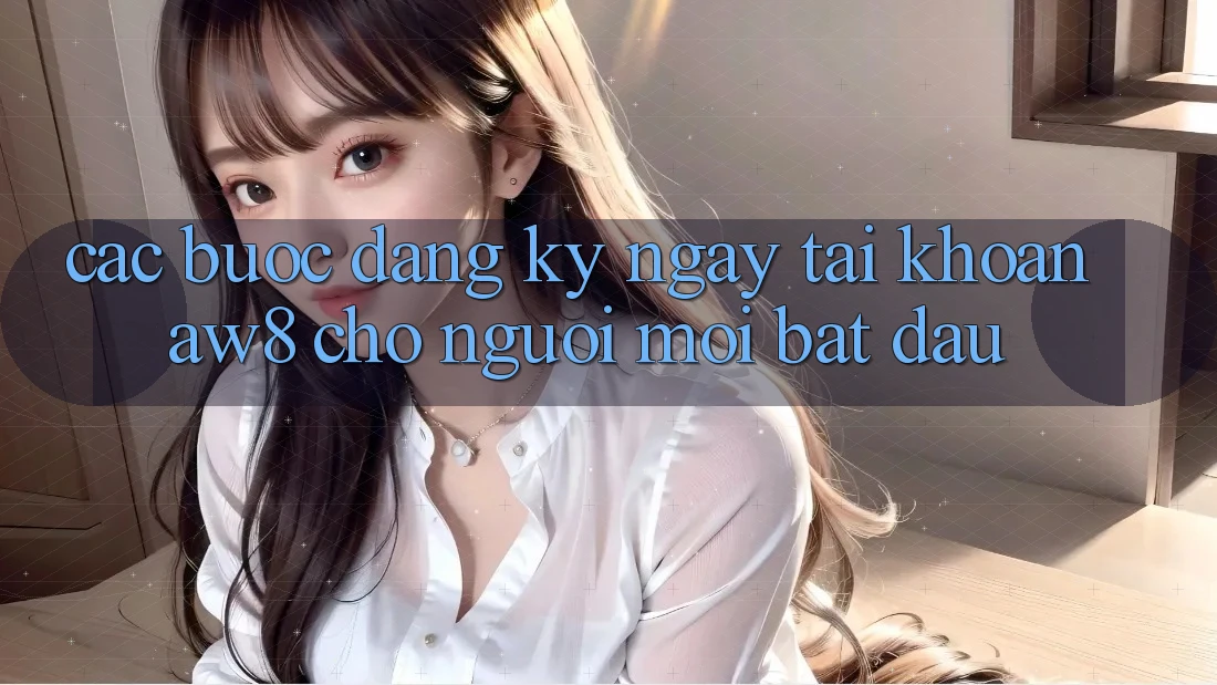 Các bước Đăng ký ngay Tài Khoản AW8 Cho Người Mới Bắt Đầu Các bước Đăng ký ngay Tài Khoản AW8 Cho Người Mới Bắt Đầu