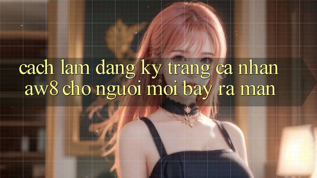 Cách làm Đăng Ký Trang cá nhân AW8 Cho Người Mới Bày ra màn Cách làm Đăng Ký Trang cá nhân AW8 Cho Người Mới Bày ra màn