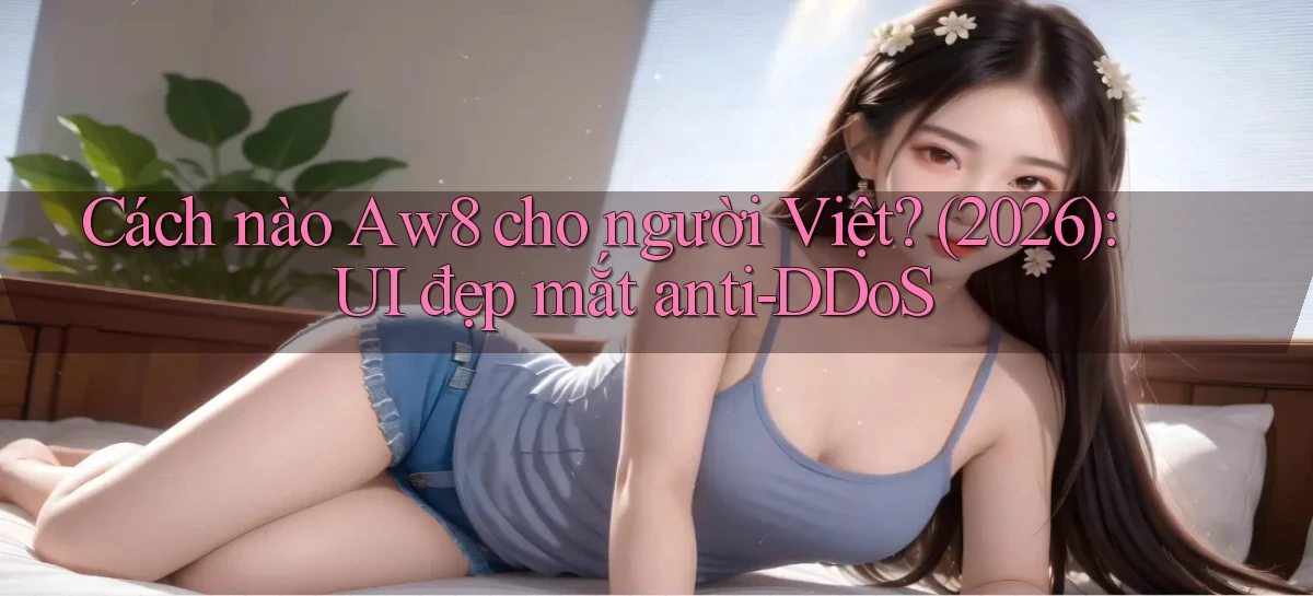 Cách nào Aw8 cho người Việt (2026) UI đẹp mắt anti DDoS