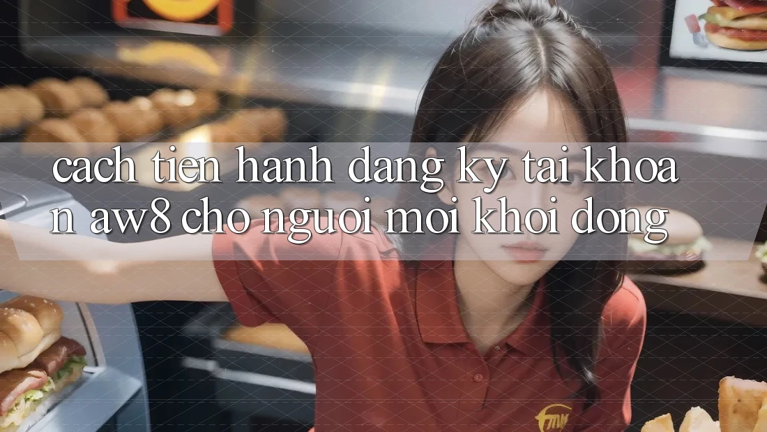 Cách tiến hành Đăng Ký Tài Khoản AW8 Cho Người Mới Khởi động Cách tiến hành Đăng Ký Tài Khoản AW8 Cho Người Mới Khởi động