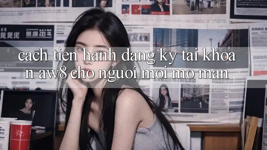 Cách tiến hành Đăng Ký Tài Khoản AW8 Cho Người Mới Mở màn