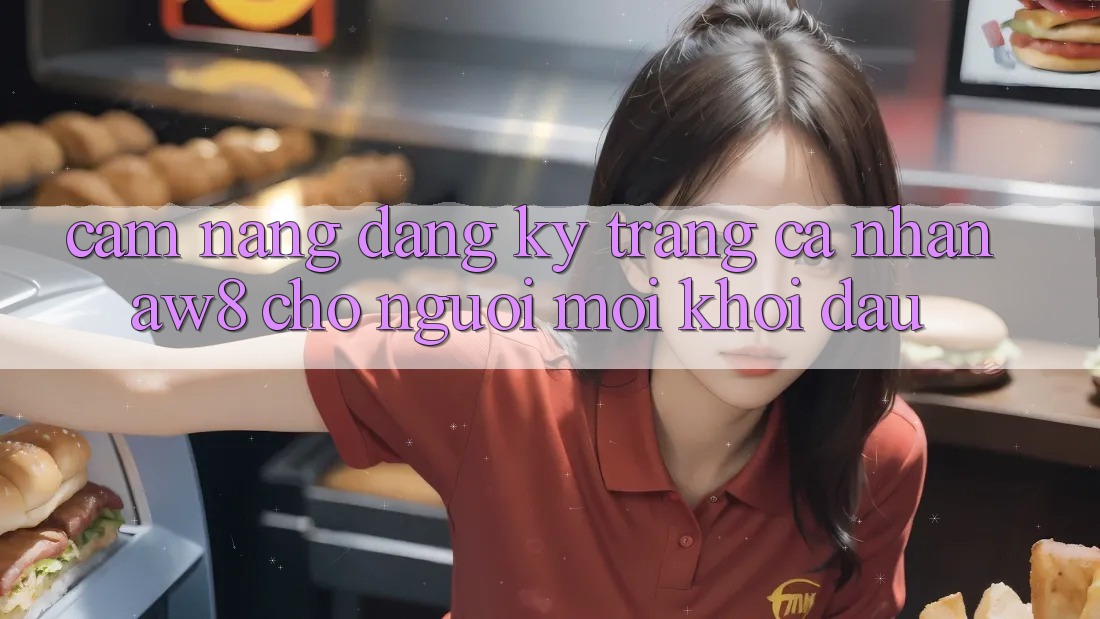 Cẩm nang Đăng Ký Trang cá nhân AW8 Cho Người Mới Khởi đầu Cẩm nang Đăng Ký Trang cá nhân AW8 Cho Người Mới Khởi đầu