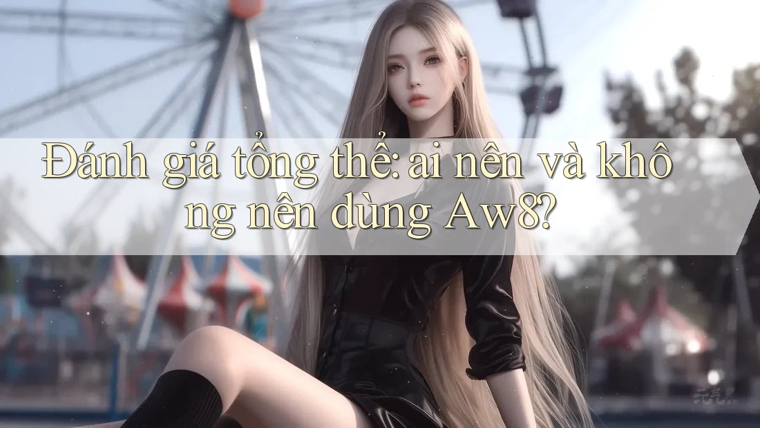 Đánh giá tổng thể: Ai nên và không nên dùng aw8?