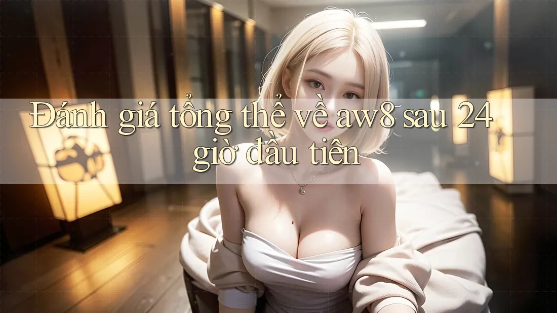 Đánh giá tổng thể về aw8 sau 24 giờ đầu tiên Đánh giá tổng thể về aw8 sau 24 giờ đầu tiên