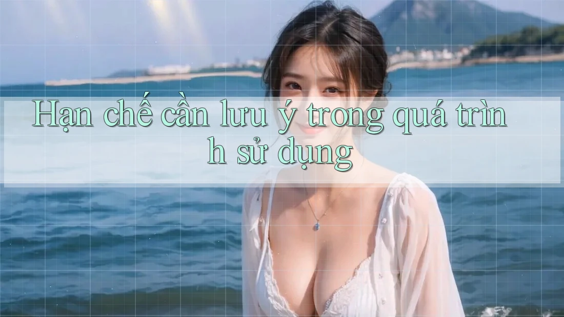 Hạn chế cần lưu ý trong quá trình sử dụng Hạn chế cần lưu ý trong quá trình sử dụng