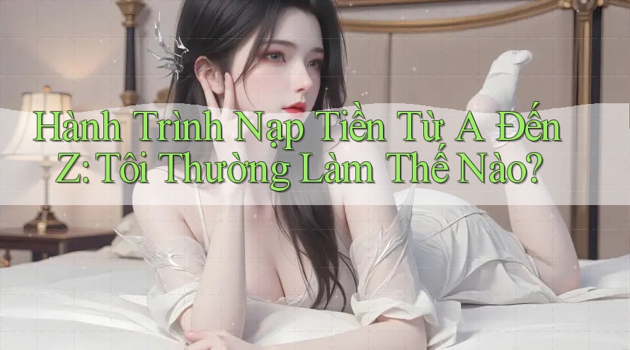 Hành Trình Nạp Tiền Từ A Đến Z: Tôi Thường Làm Thế Nào? Hành Trình Nạp Tiền Từ A Đến Z: Tôi Thường Làm Thế Nào?