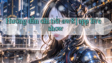 Hướng dẫn chi tiết aw8 app live show