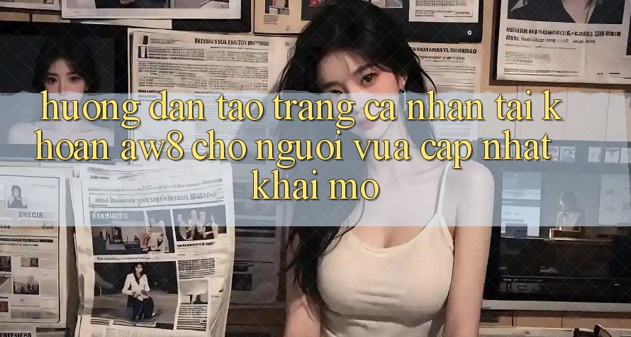 Hướng Dẫn Tạo trang cá nhân Tài Khoản AW8 Cho Người Vừa cập nhật Khai mở Hướng Dẫn Tạo trang cá nhân Tài Khoản AW8 Cho Người Vừa cập nhật Khai mở