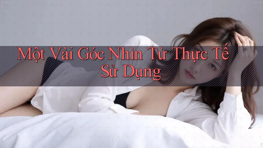Một Vài Góc Nhìn Từ Thực Tế Sử Dụng Một Vài Góc Nhìn Từ Thực Tế Sử Dụng