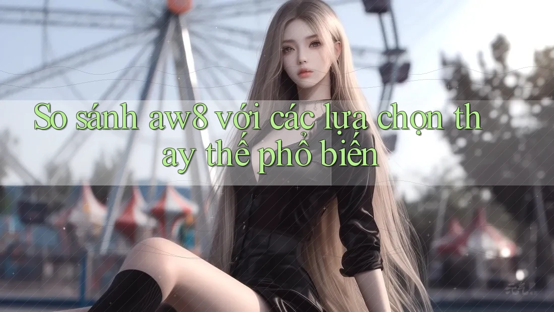 So sánh aw8 với các lựa chọn thay thế phổ biến So sánh aw8 với các lựa chọn thay thế phổ biến