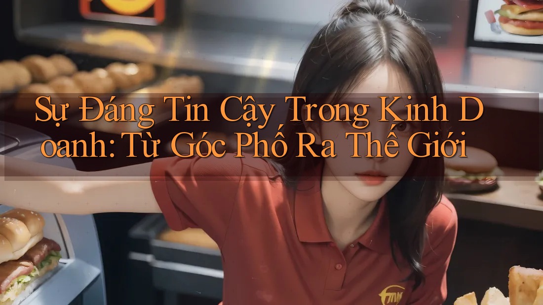 Sự Đáng Tin Cậy Trong Kinh Doanh: Từ Góc Phố Ra Thế Giới Sự Đáng Tin Cậy Trong Kinh Doanh: Từ Góc Phố Ra Thế Giới