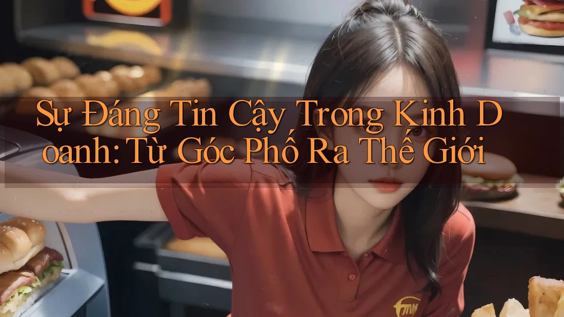 Sự Đáng Tin Cậy Trong Kinh Doanh: Từ Góc Phố Ra Thế Giới Sự Đáng Tin Cậy Trong Kinh Doanh: Từ Góc Phố Ra Thế Giới