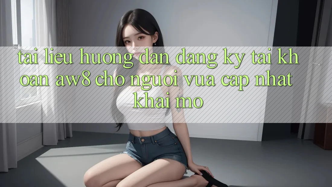 Tài liệu hướng dẫn Đăng Ký Tài Khoản AW8 Cho Người Vừa cập nhật Khai mở