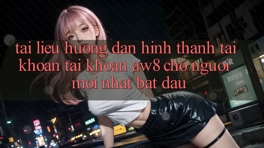 Tài liệu hướng dẫn Hình thành tài khoản Tài Khoản AW8 Cho Người Mới nhất Bắt Đầu Tài liệu hướng dẫn Hình thành tài khoản Tài Khoản AW8 Cho Người Mới nhất Bắt Đầu