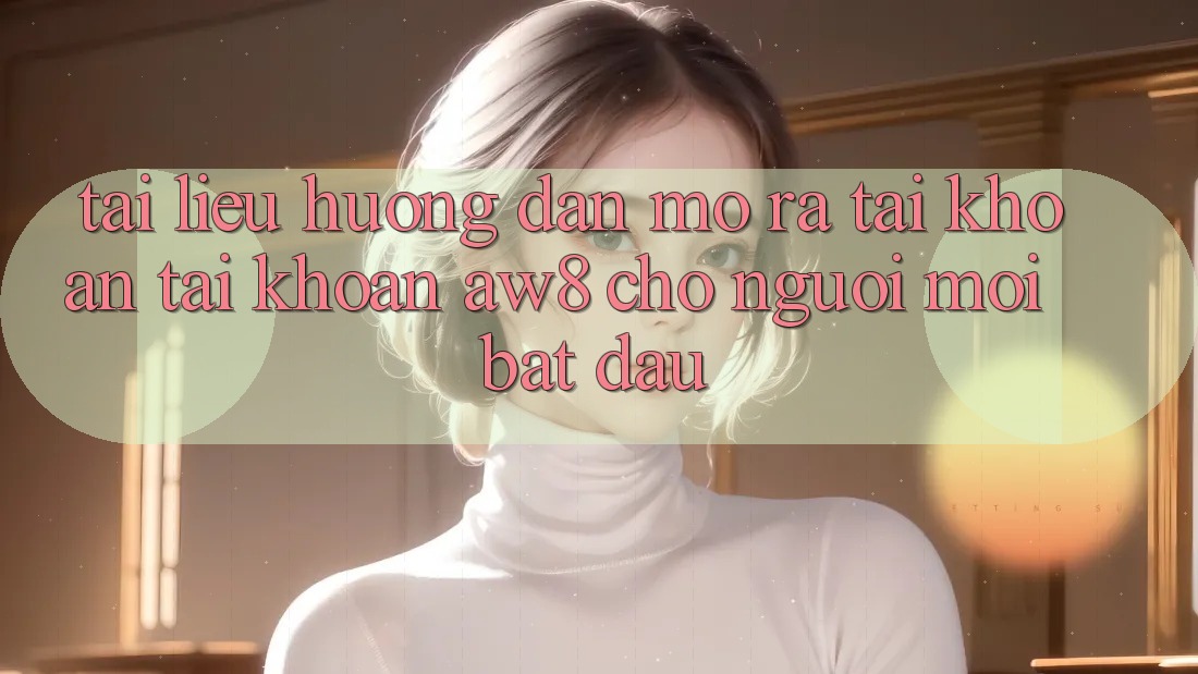 Tài liệu hướng dẫn Mở ra tài khoản Tài Khoản AW8 Cho Người Mới Bắt đầu Tài liệu hướng dẫn Mở ra tài khoản Tài Khoản AW8 Cho Người Mới Bắt đầu