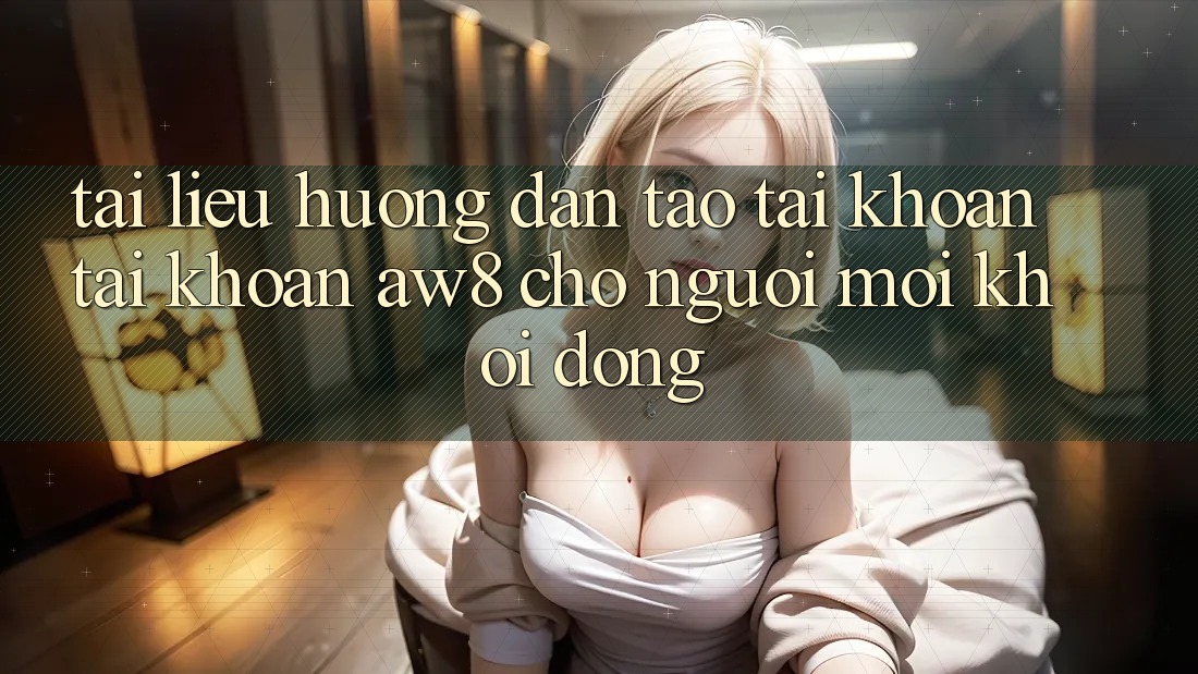 Tài liệu hướng dẫn Tạo tài khoản Tài Khoản AW8 Cho Người Mới Khởi động Tài liệu hướng dẫn Tạo tài khoản Tài Khoản AW8 Cho Người Mới Khởi động