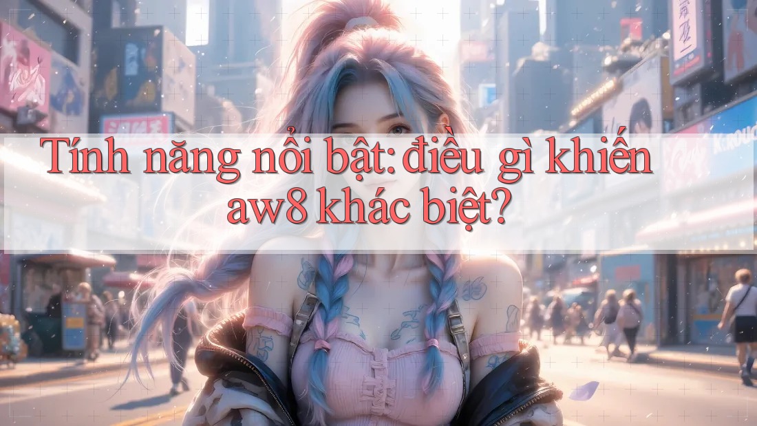 Tính năng nổi bật: điều gì khiến aw8 khác biệt? Tính năng nổi bật: điều gì khiến aw8 khác biệt?