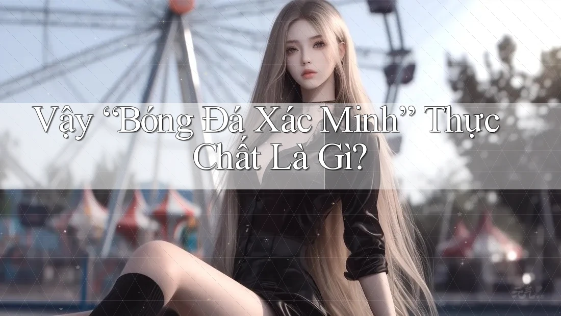 Vậy “Bóng Đá Xác Minh” Thực Chất Là Gì? Vậy “Bóng Đá Xác Minh” Thực Chất Là Gì?